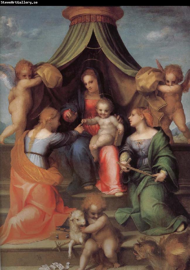 Andrea del Sarto Christ of Kisalin-s wedding